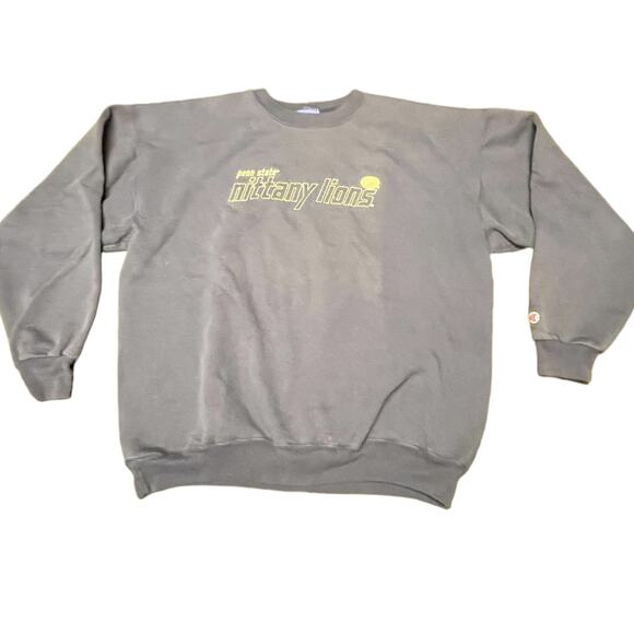 Penn State University PSU pullover navy sweatshirt size XL Y2K Champion UNISEX - Picture 8 of 10